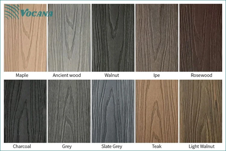 wood grain wpc cladding wood grain wpc cladding