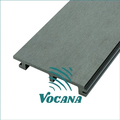 Duurzame grijze WPC Wall Cladding Singapore